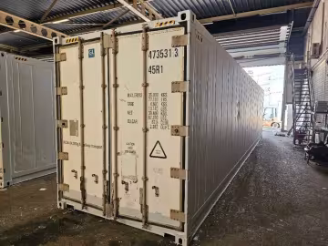40FT High Cube REEFER SHELL doors side left